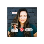 video call random chat - live android application logo